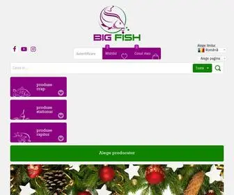 Bigfish.ro(Magazin online de pescuit) Screenshot