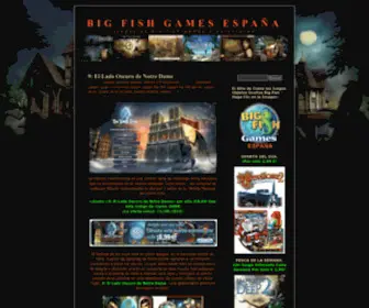 Bigfishespana.wordpress.com(Big Fish Games España) Screenshot