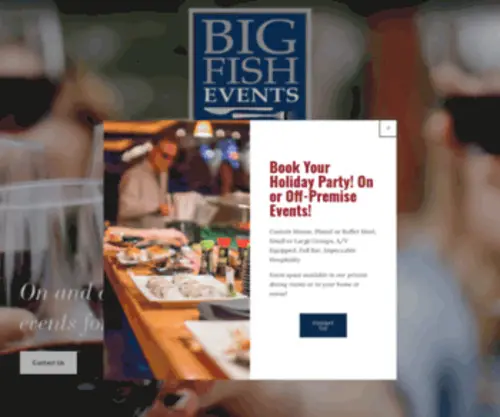 Bigfishevents.com(Big Fish Events) Screenshot