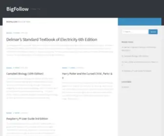 Bigfollow.com(Download PDF EBook) Screenshot