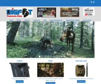 Bigfootcameras.com(Bigfoot Cameras) Screenshot