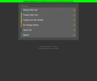 Bigfootcarts.com(Bigfootcarts) Screenshot