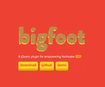 Bigfootjs.com(Bigfootjs) Screenshot