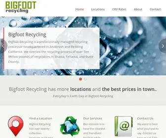 Bigfootrecycling.com(Bigfoot Recycling) Screenshot