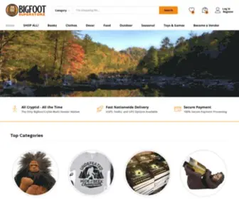 Bigfootsuperstore.com(Bigfoot Super Store) Screenshot