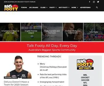 Bigfooty.com(AFL News and Forum) Screenshot