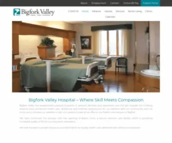 Bigforkvalley.org(Bigfork Valley Hospital) Screenshot