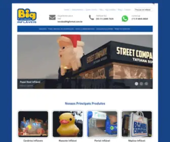 Bigformatinflaveis.com.br(Big Format Infláveis Promocionais) Screenshot