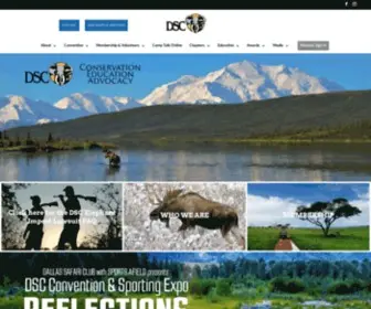 Biggame.org(Dallas Safari Club) Screenshot