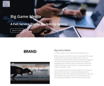 Biggamemedia.com(BIG GAME MEDIA) Screenshot