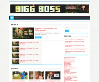 Biggboss15Todayepisode.com(Bigg Boss 15 Today Full Episode Youtube) Screenshot