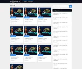 Biggboss15Web.com(Biggboss 15 Web) Screenshot