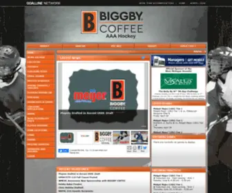 Biggbyaaahockey.com(West Michigan Elite AAA Hockey Club) Screenshot