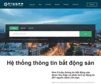 Biggee.vn(Real Estate Data) Screenshot