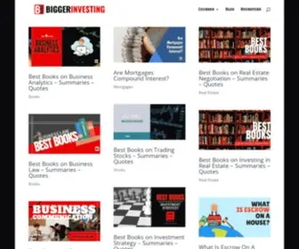 Biggerinvesting.com(Bigger Investing) Screenshot