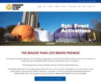 Biggerthanlife.com(Giant Inflatable) Screenshot