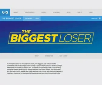 Biggestloser.com(The Biggest Loser) Screenshot
