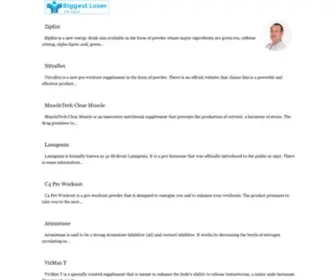 Biggestloserthegame.com(Daniel Levy's Reviews) Screenshot