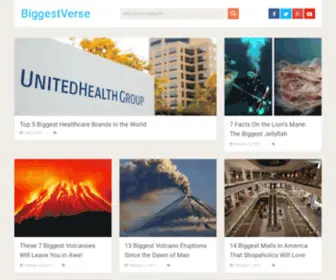Biggestverse.com(BiggestVerse) Screenshot