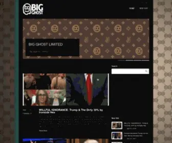 Bigghostlimited.com(Big Ghost Ltd) Screenshot