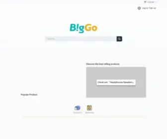 Biggo.co.in(Price Smart Search Engine) Screenshot