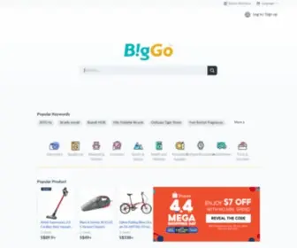 Biggo.sg(BigGo Singapore Price Comparison) Screenshot