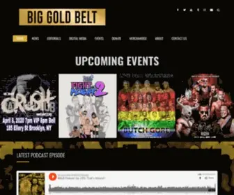 Biggoldbeltgroup.com(Big Gold Belt Media) Screenshot