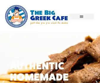 Biggreekcafe.com(Best Authentic Greek Food in Maryland) Screenshot