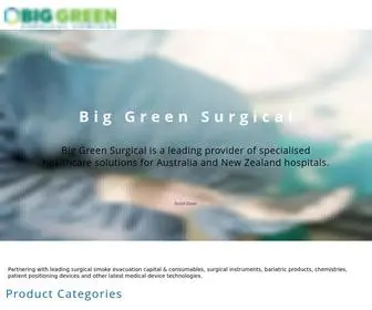 Biggreen.com.au(Healthcare Solutions) Screenshot