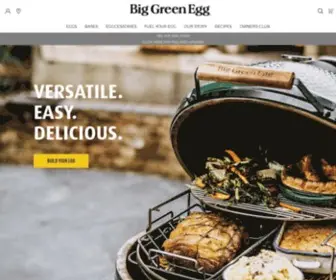 Biggreenegg.co.uk(Big Green Egg) Screenshot