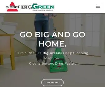 Biggreenrental.co.nz(Bissell Big Green Machine) Screenshot