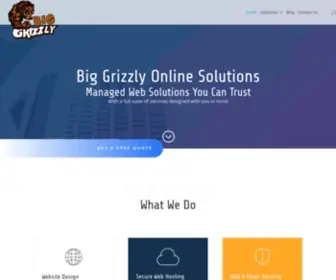 Biggrizzlyonline.com(Big Grizzly Online) Screenshot