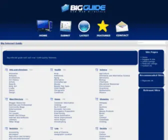 Bigguide.net(Big Internet Guide) Screenshot