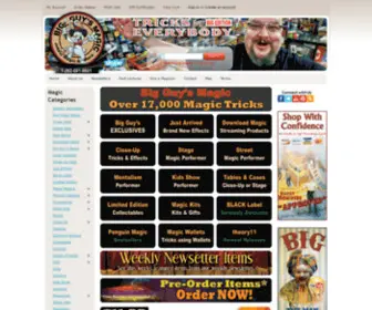 Bigguysmagic.com(Big guy's on) Screenshot