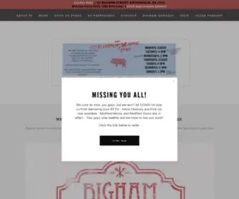Bighamtavern.com(Bigham Tavern) Screenshot
