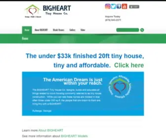 Bighearthouses.com(BIGHEART Houses) Screenshot