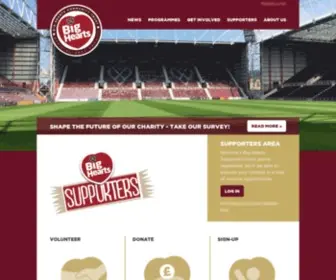 Bighearts.org.uk(Big Hearts Community Trust) Screenshot