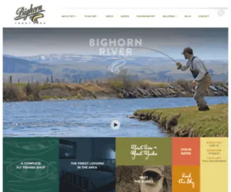 Bighorntroutshop.com(Bighorn Trout Shop) Screenshot