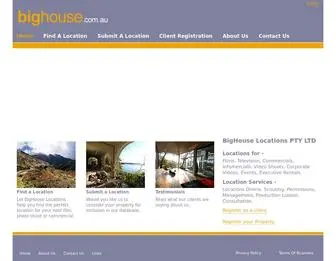 Bighouse.com.au(Big House Locations) Screenshot