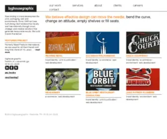Bighousegraphix.com(Franklin TN Website Design) Screenshot