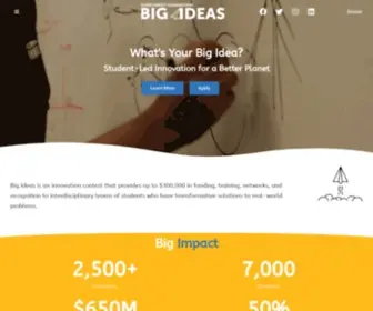 Bigideascontest.org(Bigideascontest) Screenshot