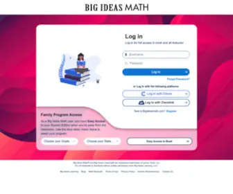 Bigideasmath.com(Big Ideas MATH) Screenshot