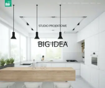 Bigideastudio.pl(Projektowanie i aran) Screenshot