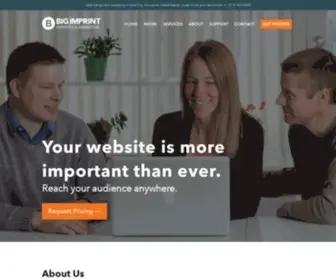 Bigimprint.com(The perfect design) Screenshot