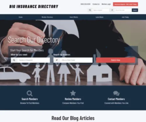 Biginsurancedirectory.com(Biginsurancedirectory) Screenshot