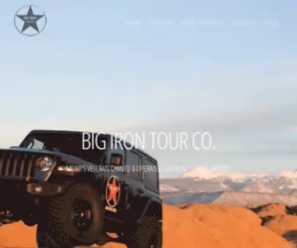 Bigirontours.com(Big Iron Tours) Screenshot