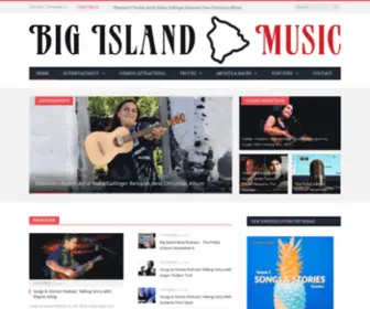 Bigislandmusic.net(Big Island Music Magazine) Screenshot