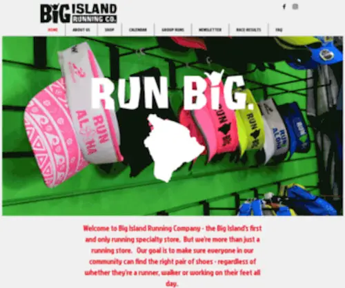 Bigislandrunningcompany.com(Big Island Running Company) Screenshot