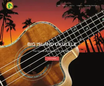 Bigislandukulele.com(BIG ISLAND UKULELE) Screenshot