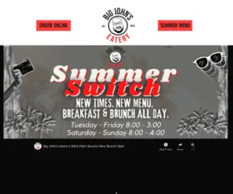 Bigjohnseatery.com(Big John's Eatery) Screenshot